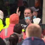 Victoria announces halt to all construction work. Action in the wake of clashes between protesters and police in Melbourne...