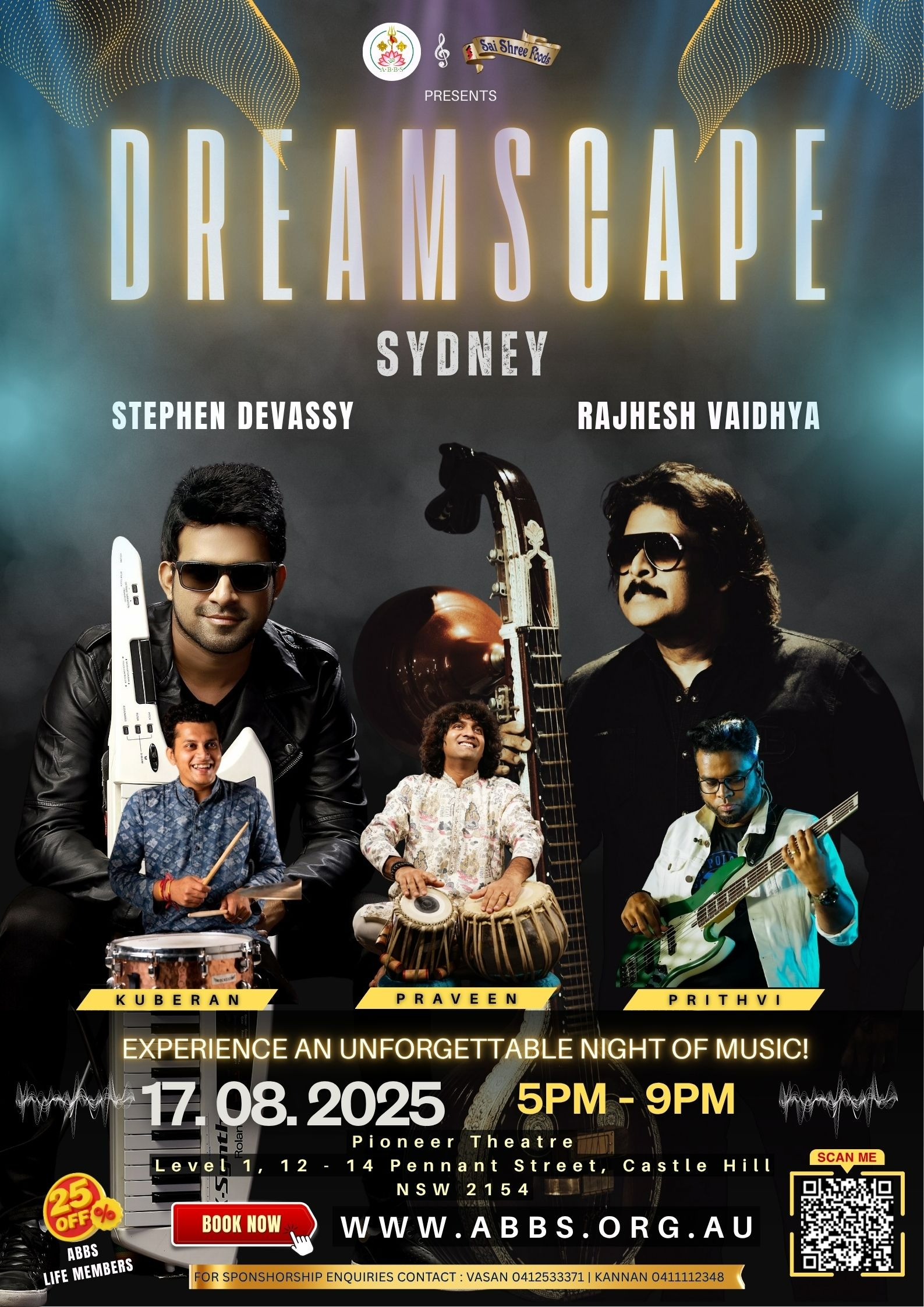 Dreamscape – Rajhesh Vaidhya & Stephen Devassy in SYDNEY
