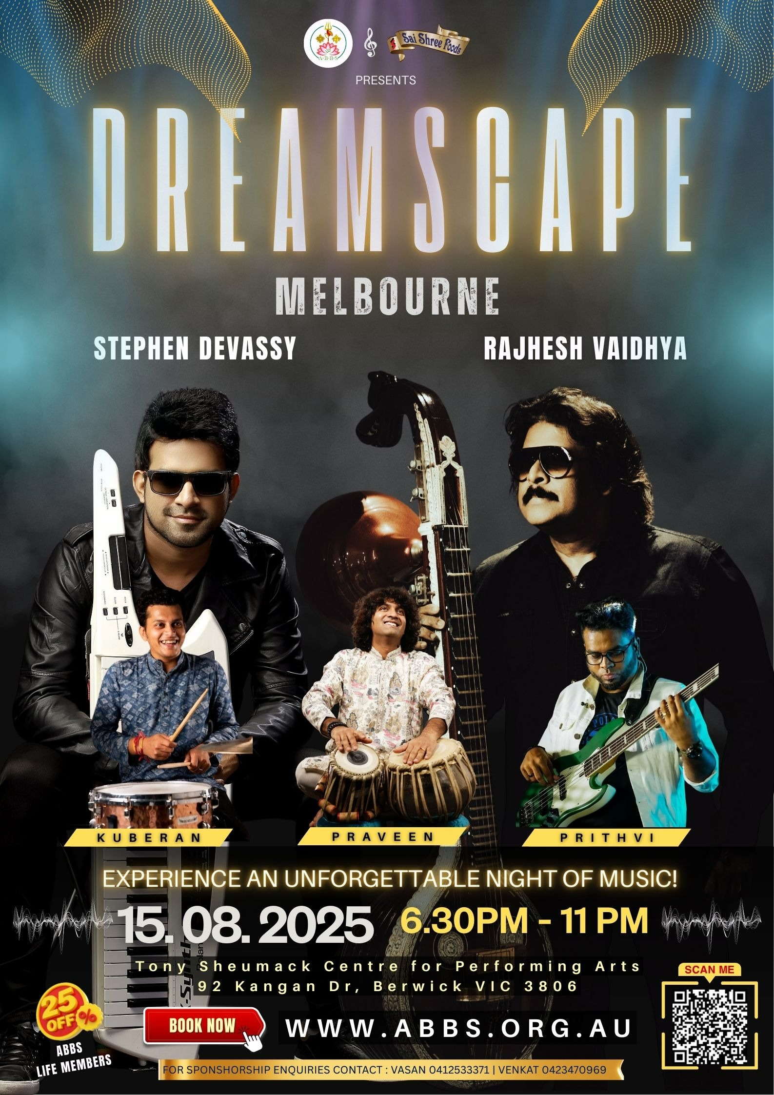 Dreamscape – Rajhesh Vaidhya & Stephen Devassy in MELBOURNE