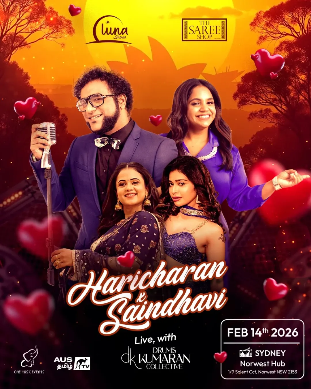 Haricharan & Saindhavi Live in Sydney