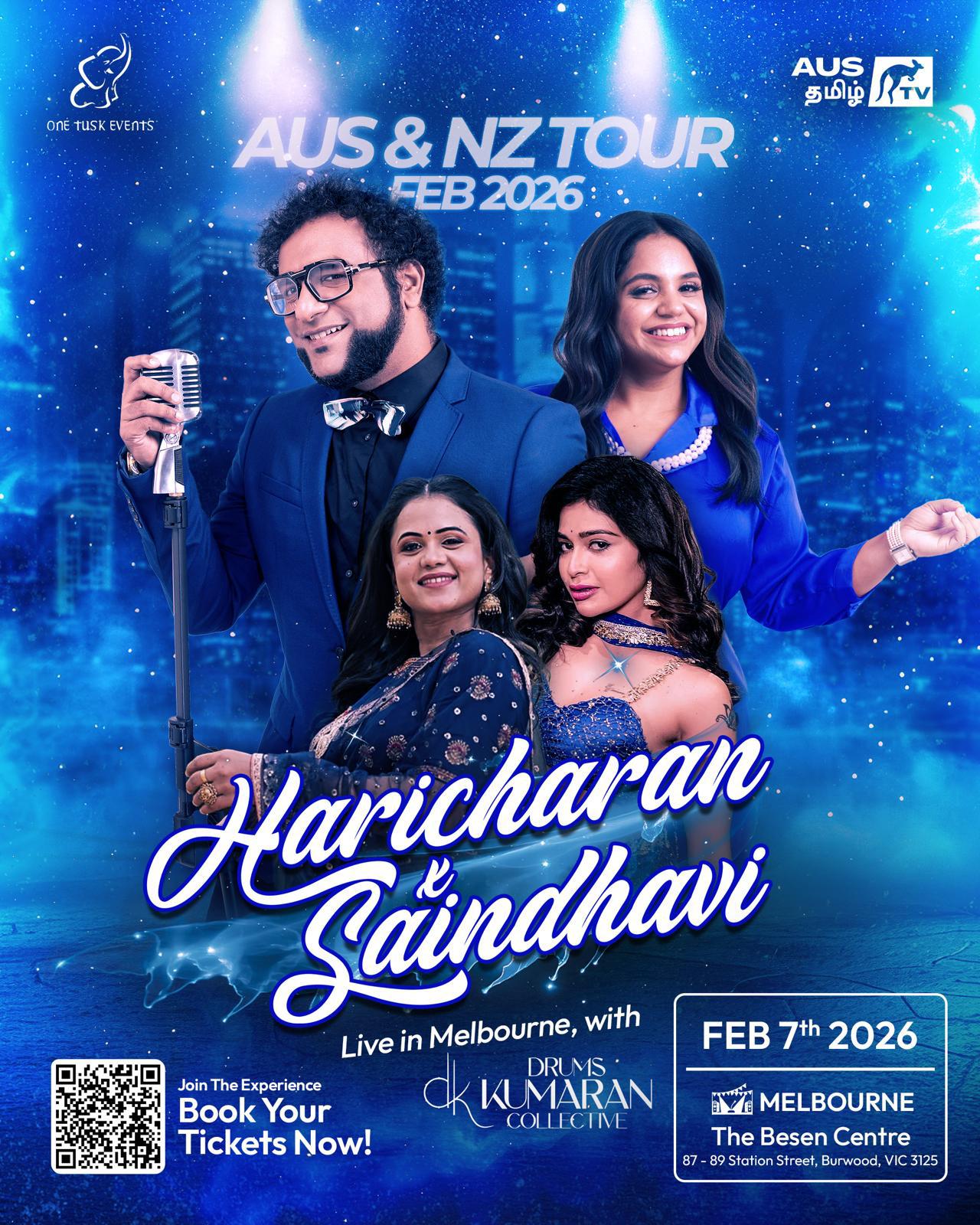 Haricharan & Saindhavi Live in Melbourne